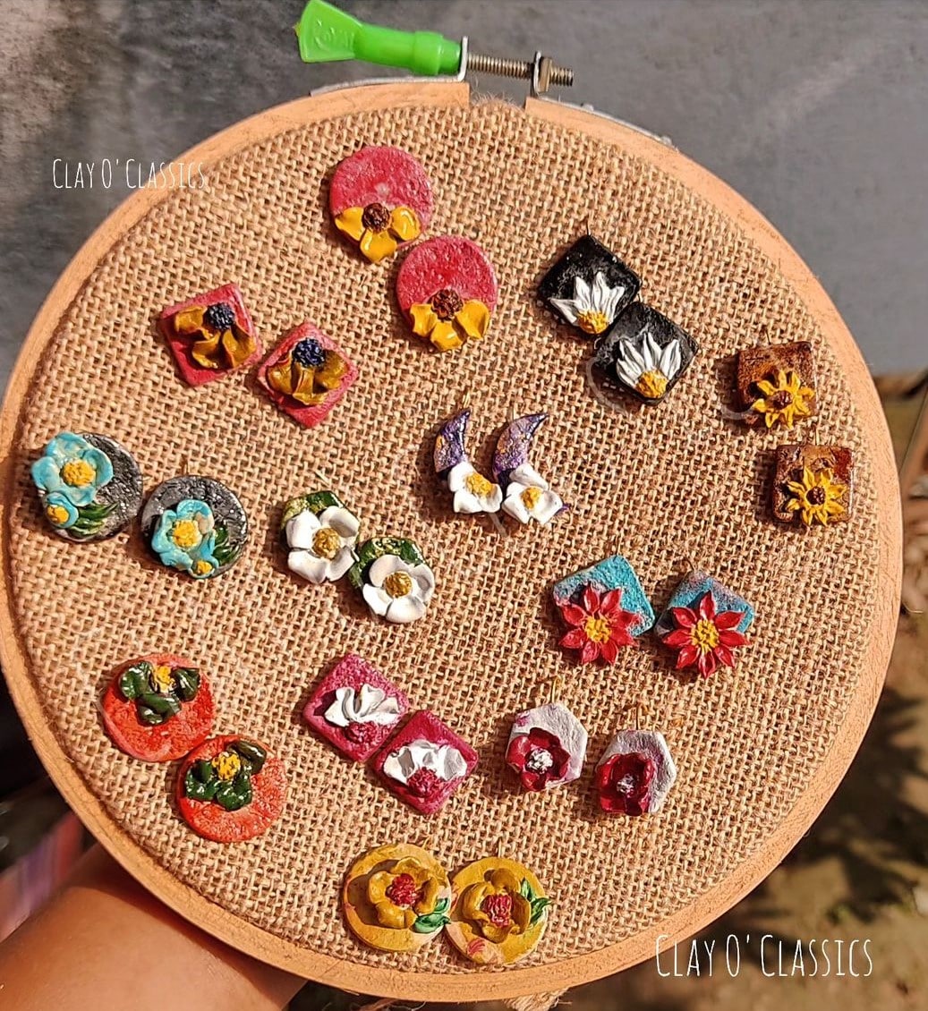 Floral Earpieces